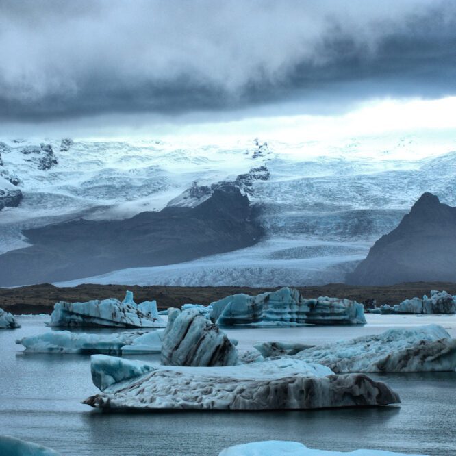 Jökulsárlón, der Gletschersee