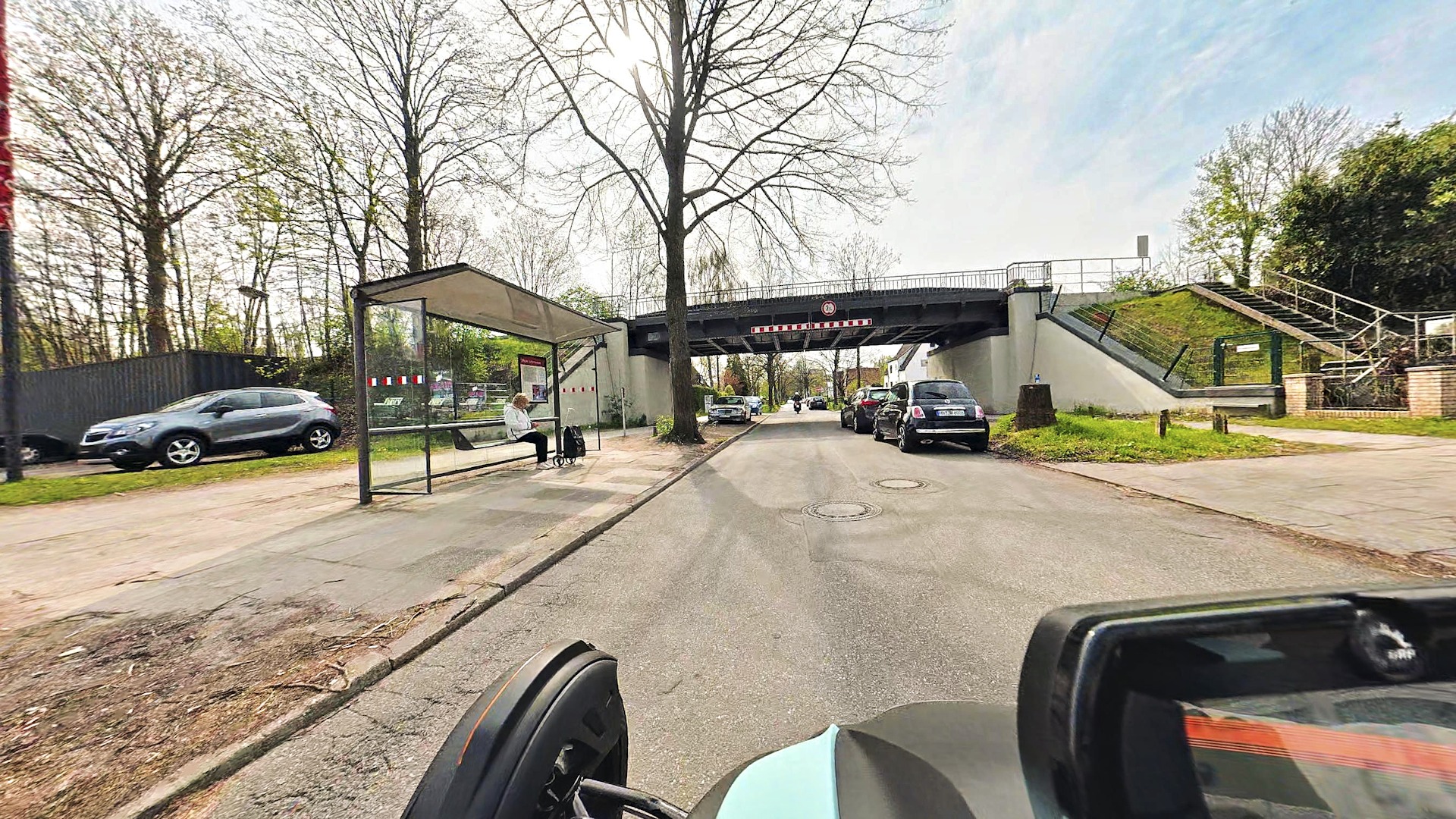 Von Hamburg nach Güster mit dem Moped